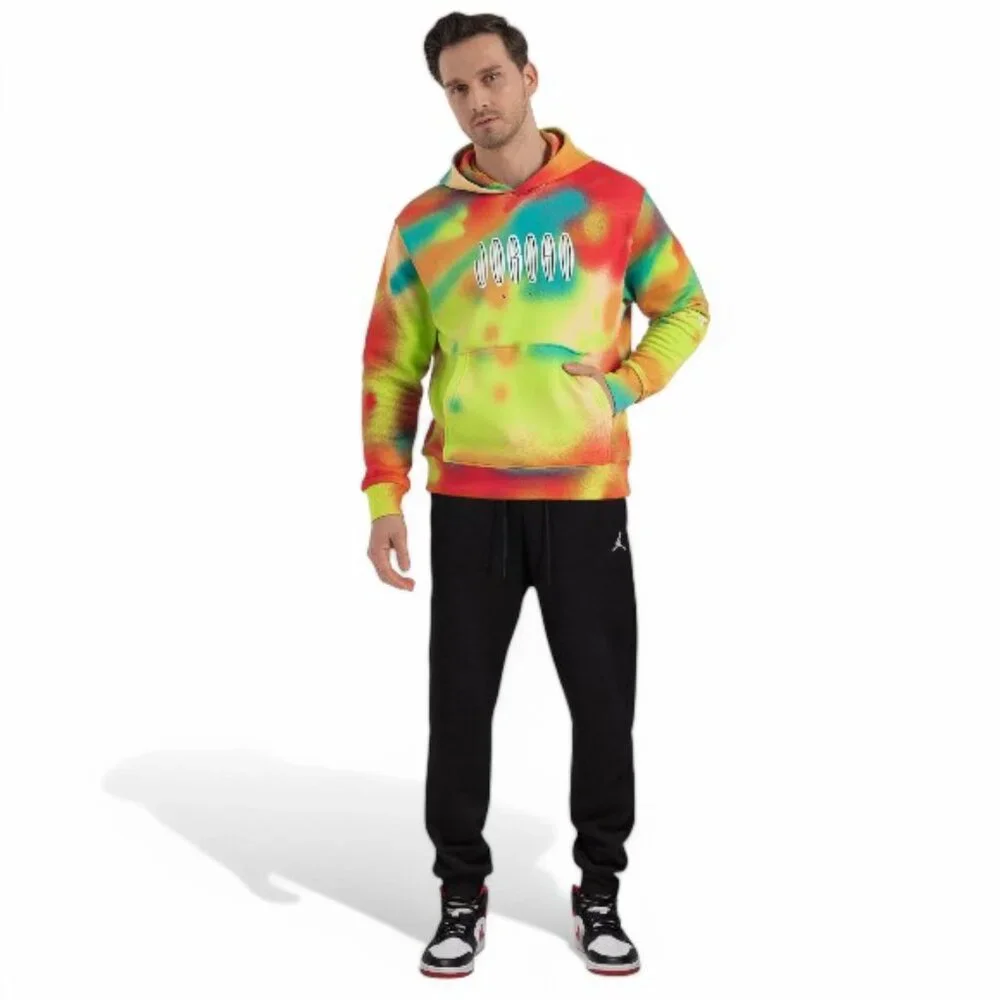 Jordan Men's MVP 2 PC Sweatsuit Size L Fleece Hoodie and Joggers Tracksuit NWT